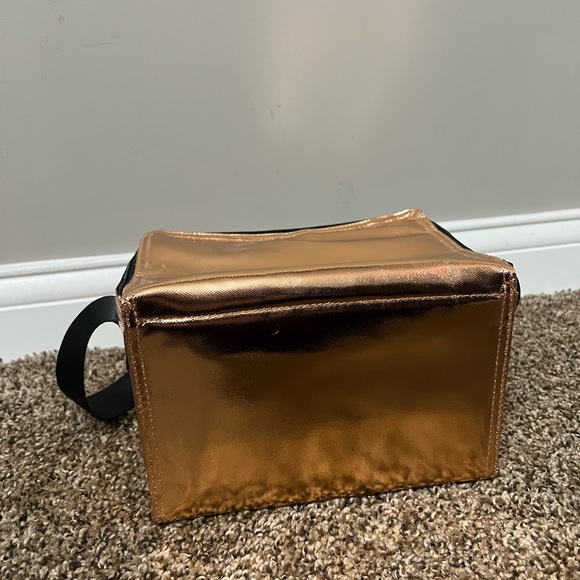 PINK Coral Makeup Bag With Strap - Picture 2 of 4